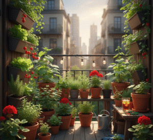 Balkon Bahçeciliği İçin Kolay Yöntemler