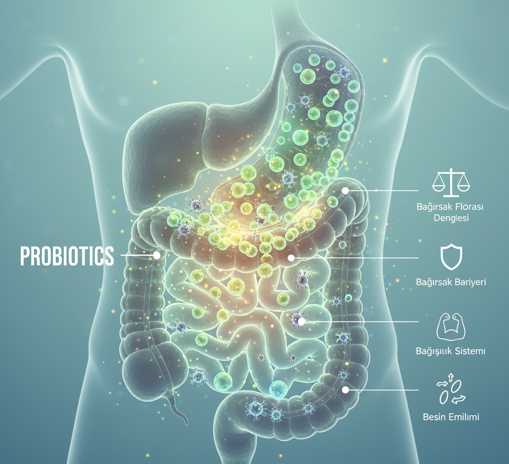 Probiyotiklerin Sindirim Sistemine Etkileri 27 Probiyotiklerin Sindirim Sistemine Etkileri