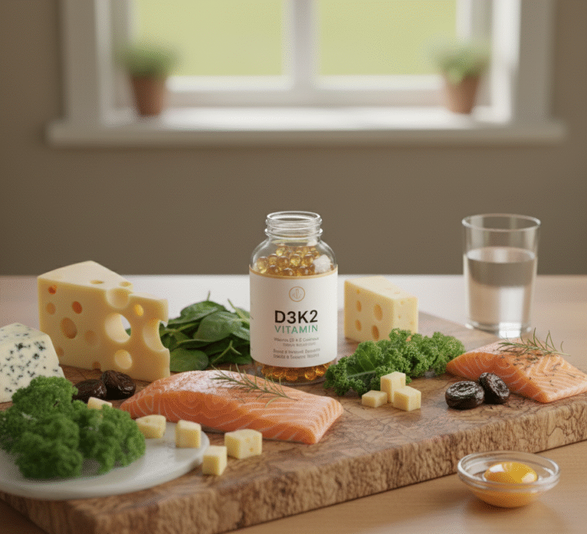 D3K2 Vitamini nedir? Faydaları ve Doğal Kaynakları