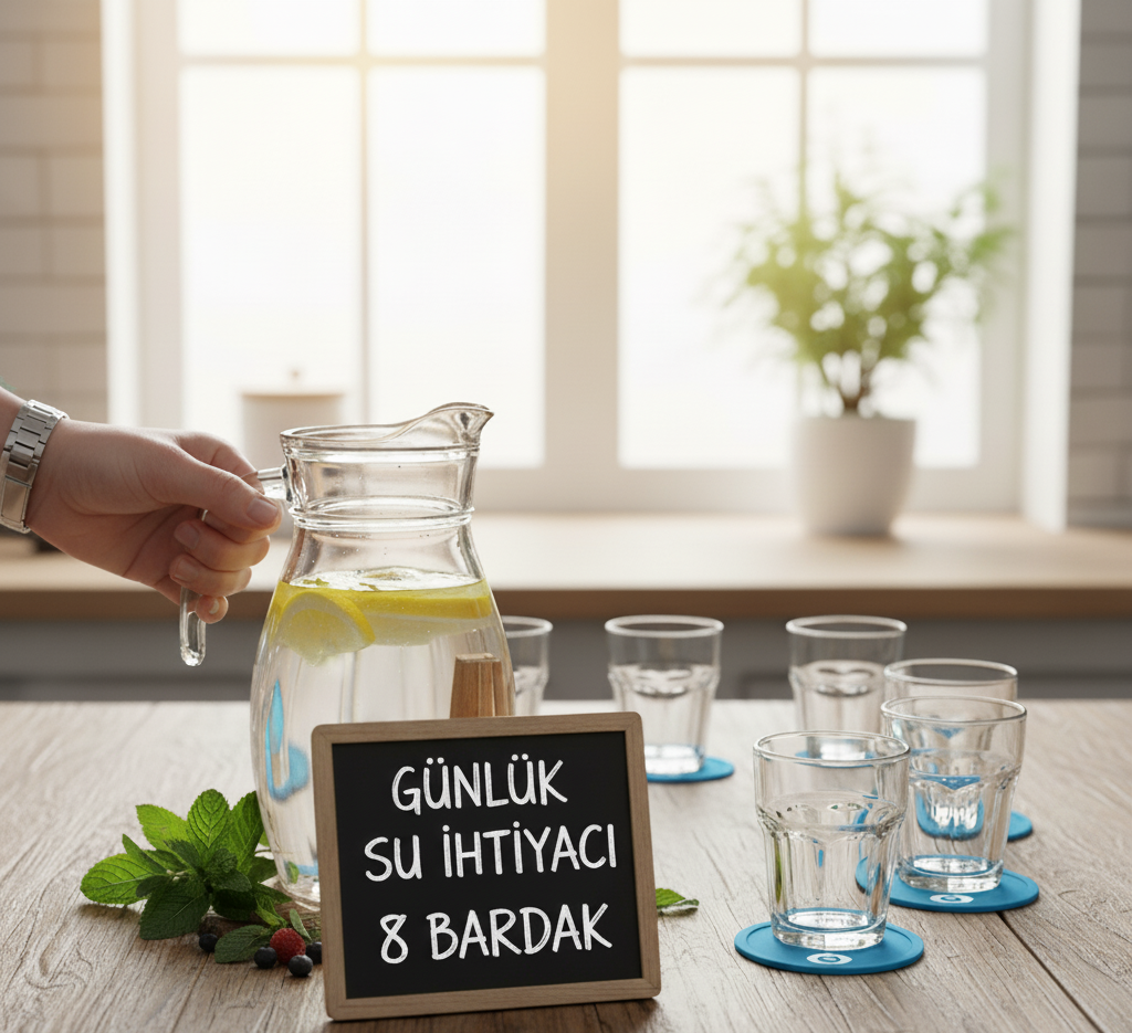 günlük su ihtiyacı