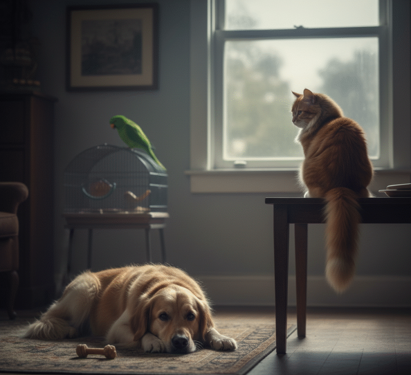 hayvanlar depresyona girer mi