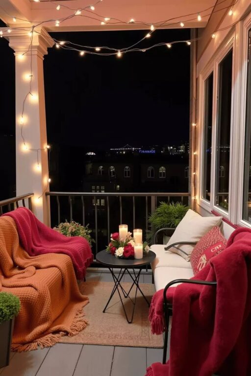 Balkon Dekorasyon Fikirleri 4 balkon aydınlatma fikirleri